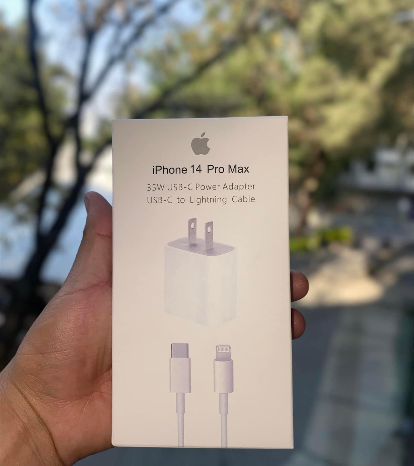 Cargador turbo Apple 35 W.