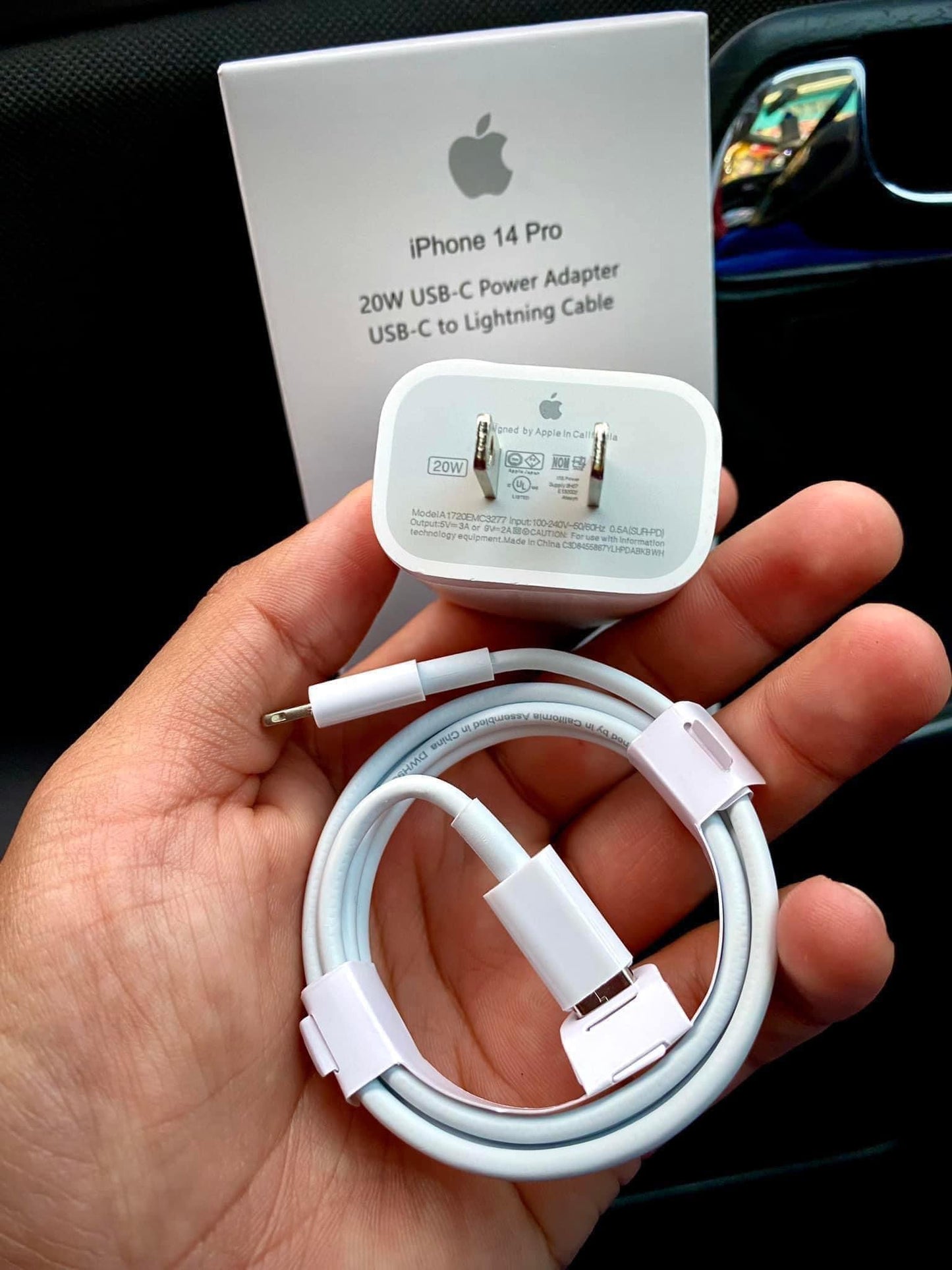 Cargador turbo Apple 35 W.
