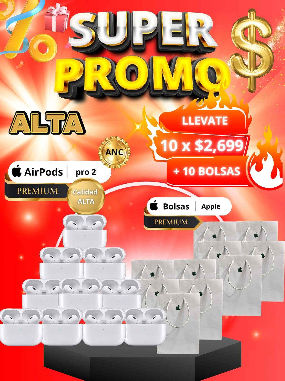 Promo airpods ALTA
