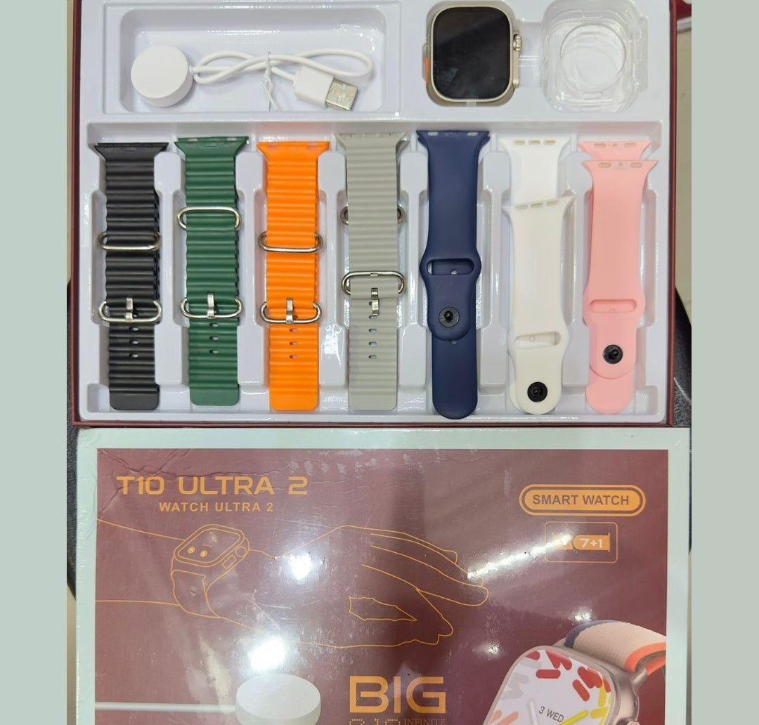 Kit smartwatch 10 ultra 2