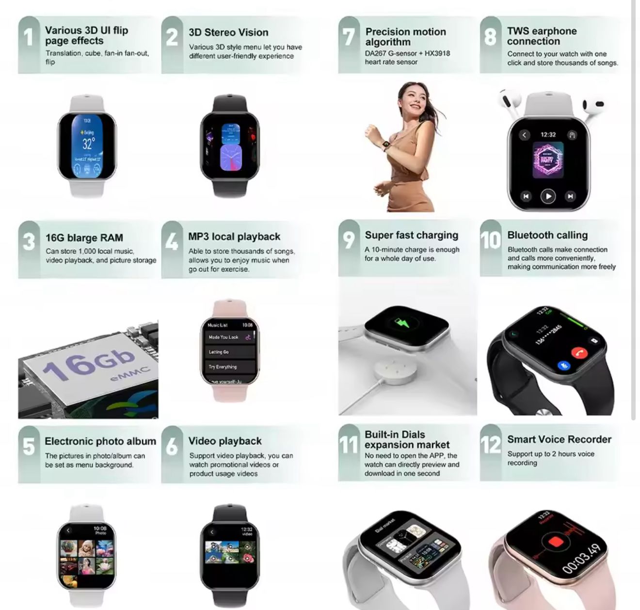2025 nuevo para GPS watch 10.