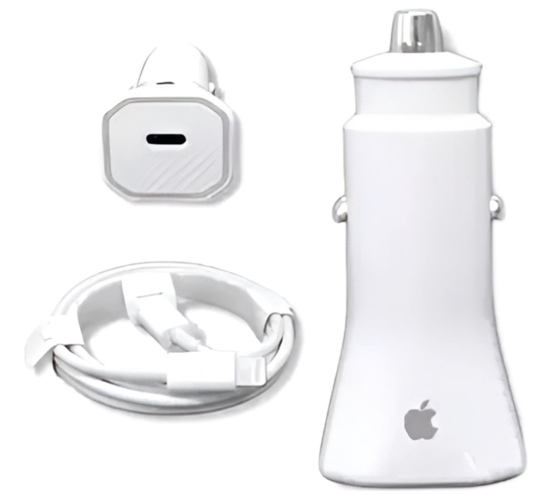 Cargador turbo apple premium para carro 35W
