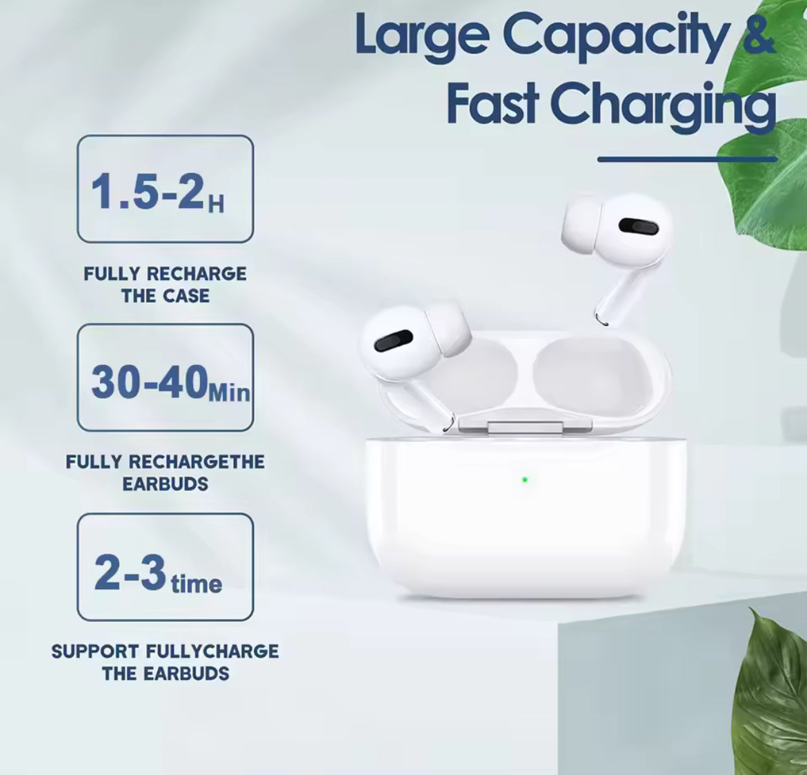 Auriculares Inalambricos Bluetooth Deportivos Pro2
Quinta Generación con Batería Ultra Larga y
Reducción de Ruido