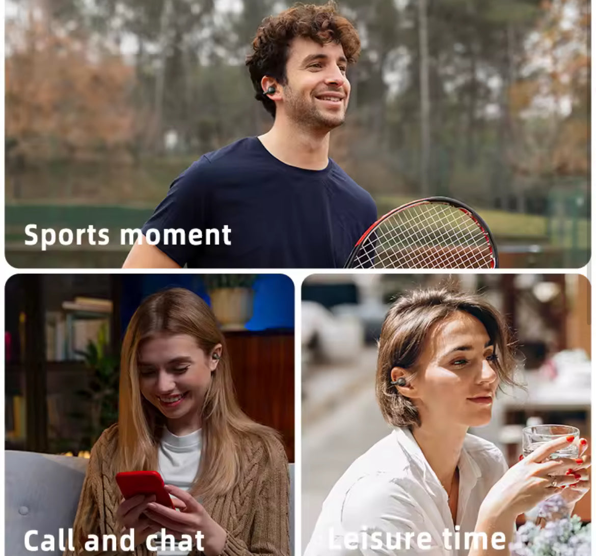 Auriculares Inalambricos Bluetooth Deportivos Pro2
Quinta Generación con Batería Ultra Larga y
Reducción de Ruido