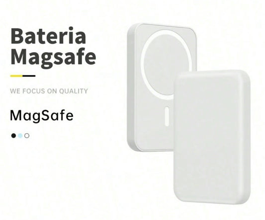 Bateria Magnetica MagSafe 5000mAh
Compatible con iPhone, Cargador Portátil Inalámbrico