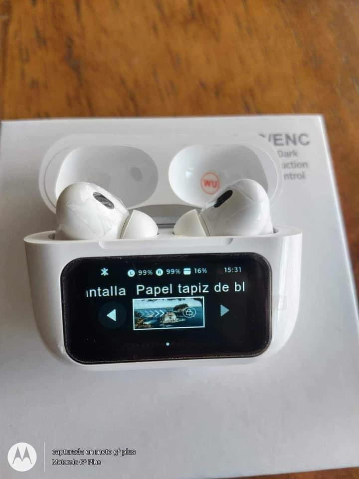 AirPods pro 2 gen pantalla táctil