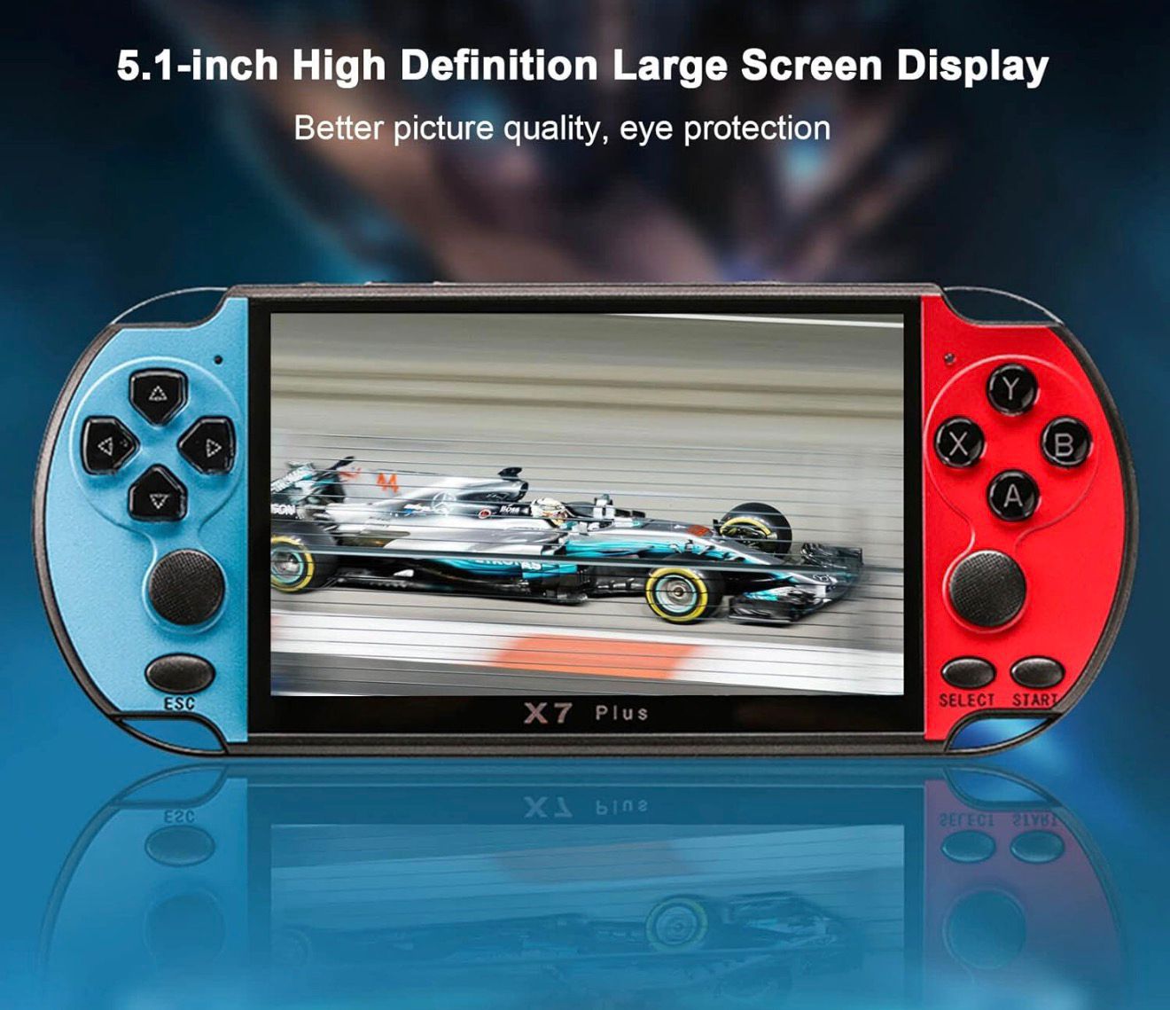 Consola x7 plus portátil