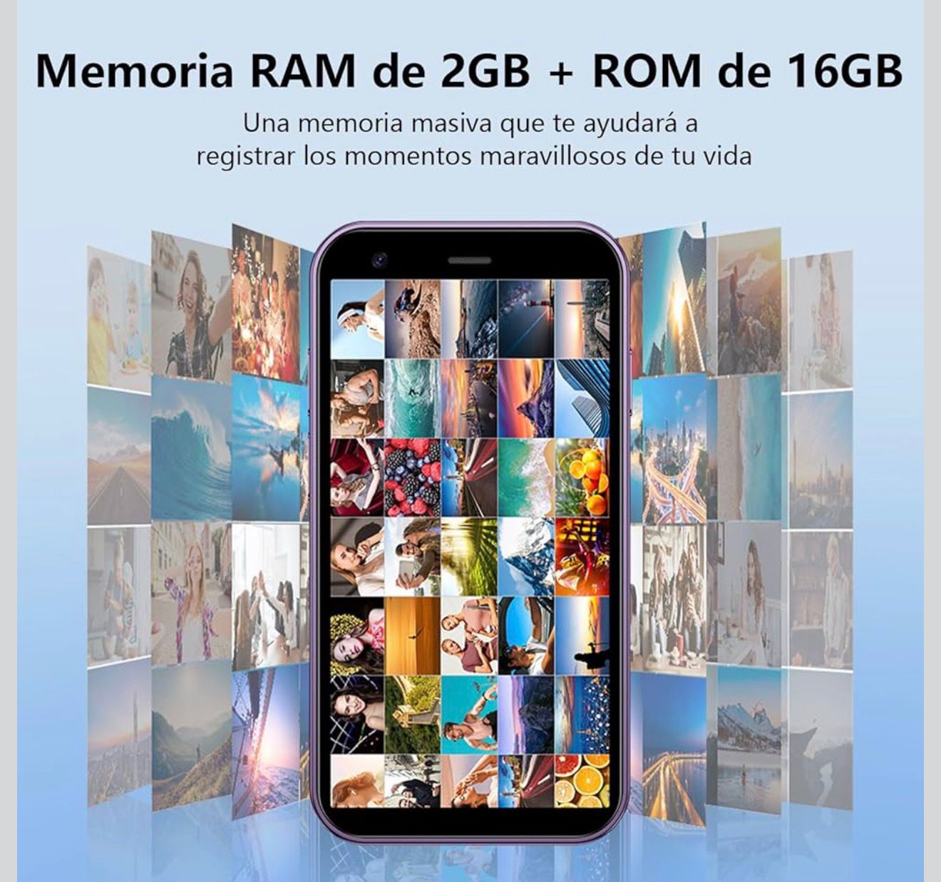 Mini teléfono inteligente js1 4pulgadas 2gb/16gb