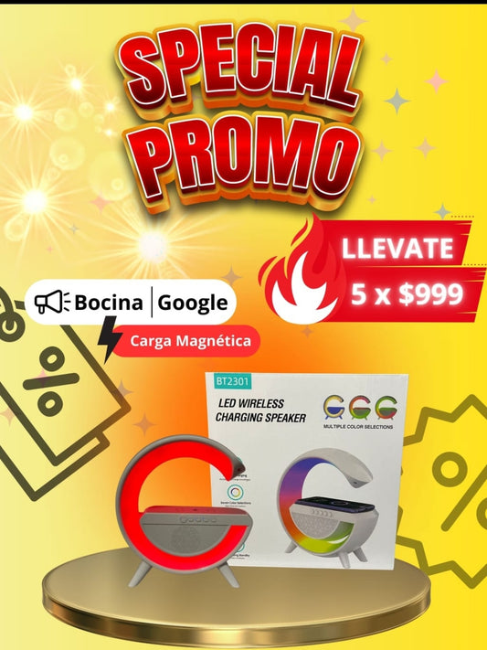 5 bocinas Google