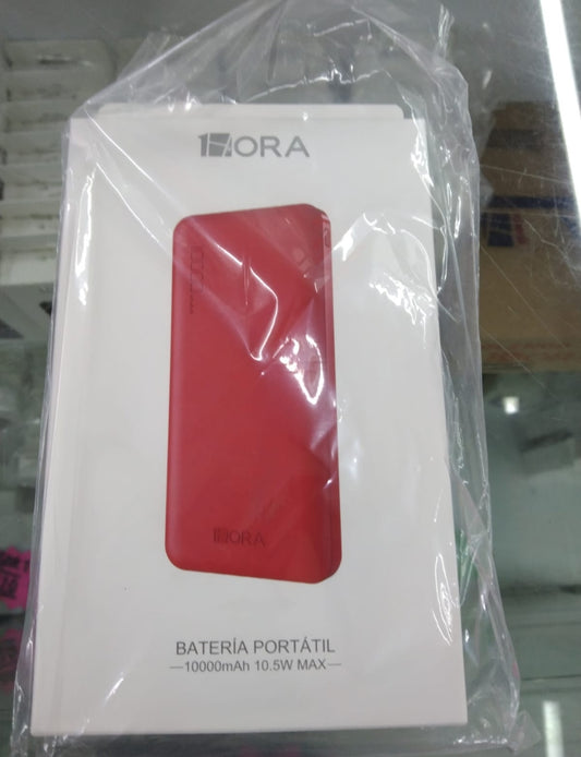 Batería portátil 10,000 mAh 1Hora