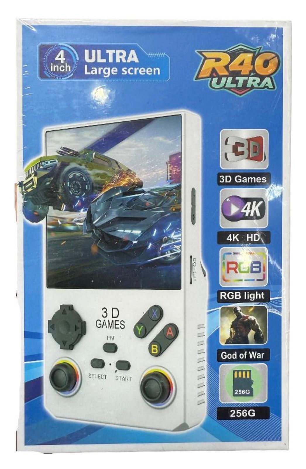 Consola R40 Ultra Pantalla Oled 4k 256gb