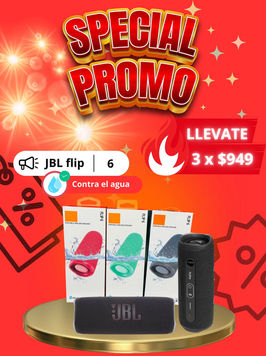 3 Flip 6 JBL premium