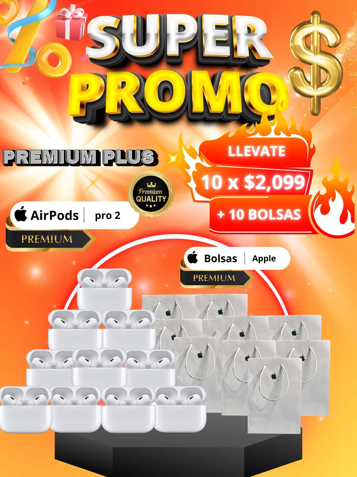 Promo airpods premium plus