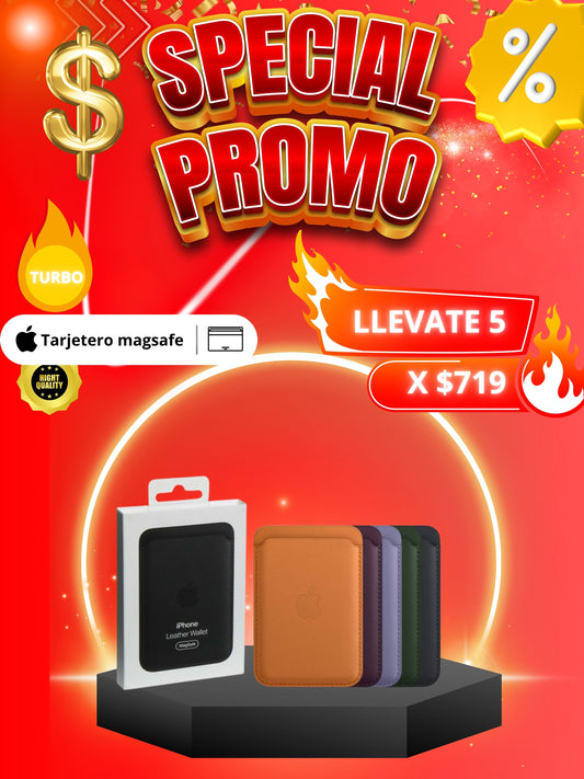 5 carteras magsafe