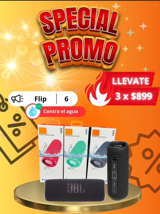 3 Flip 6 JBL premium