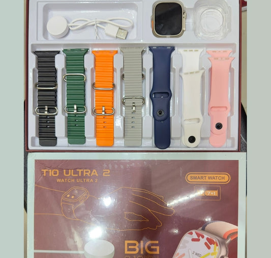 Kit smartwatch 10 ultra 2