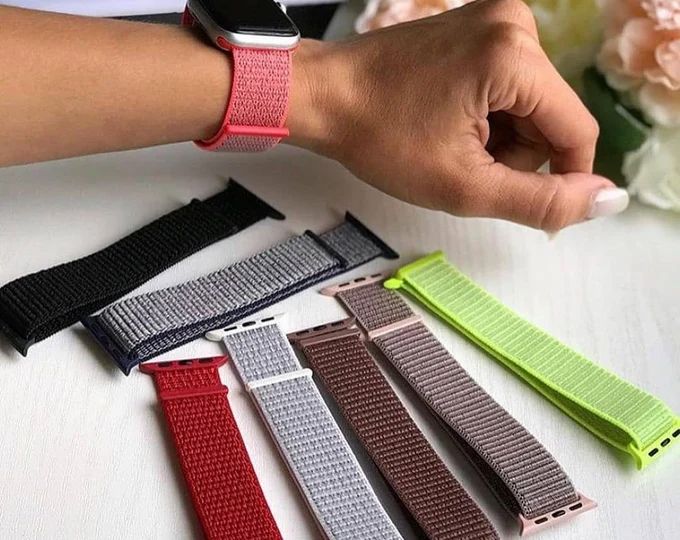 Correa de velcro apple watch
