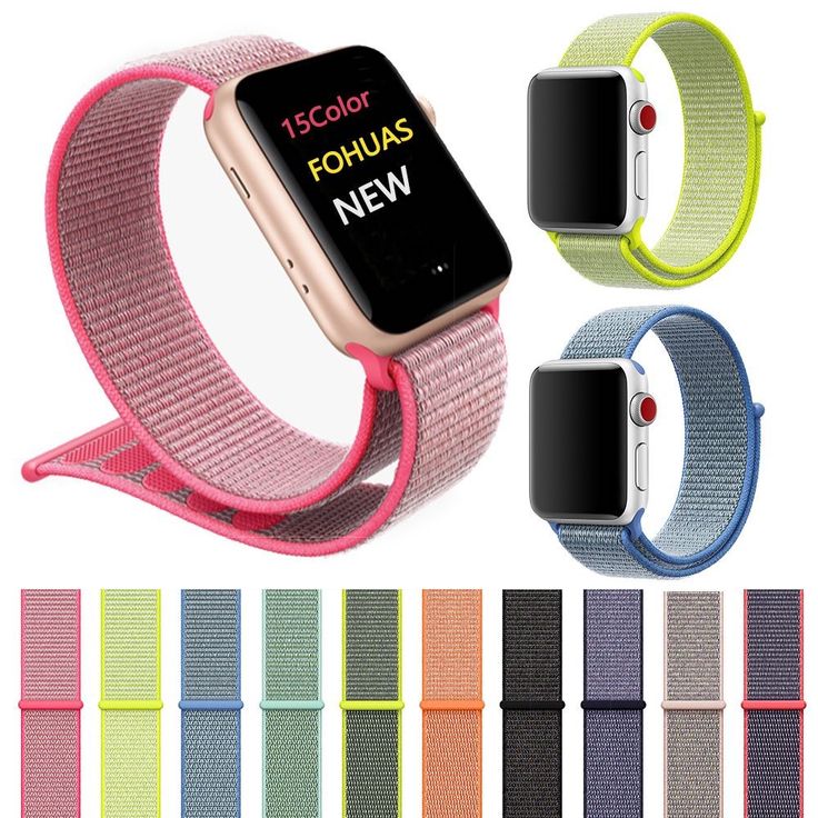 Correa de velcro apple watch