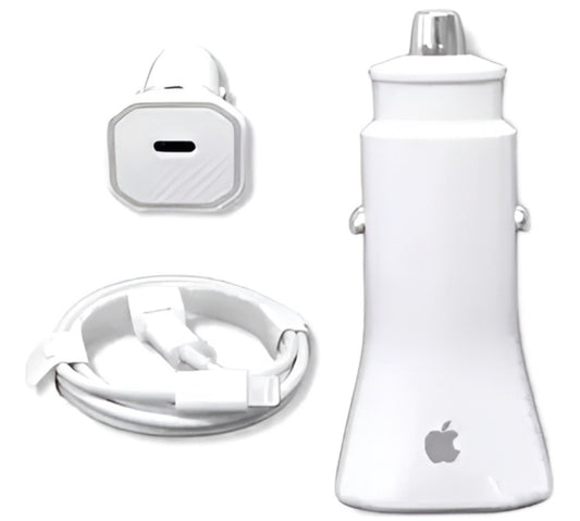 Cargador turbo apple premium para carro 35W